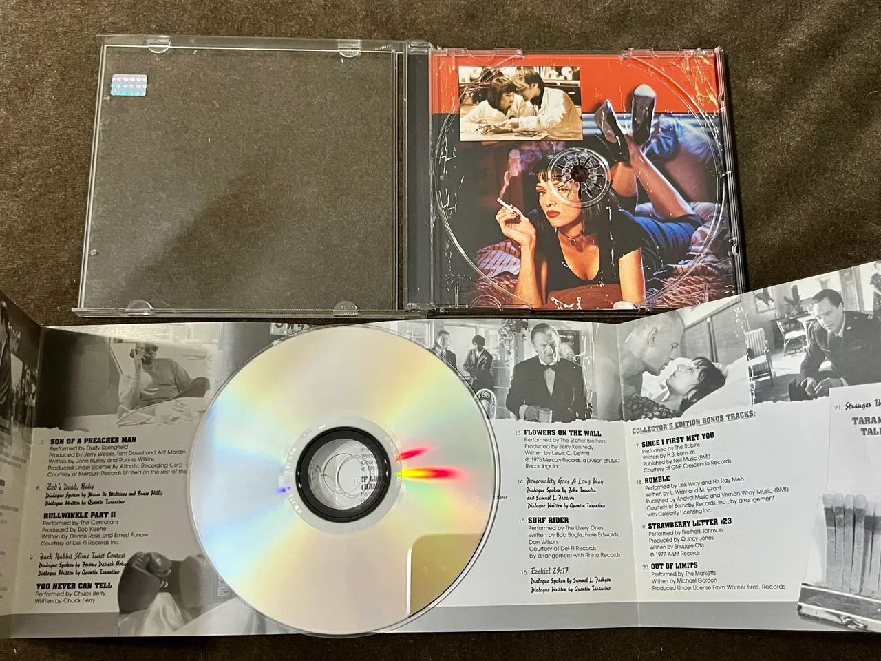 CD da trilha sonora do filme Pulp Fiction  - Foto 3