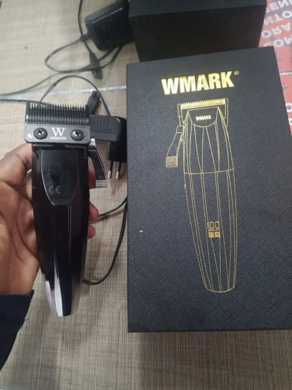 Maquina de corta cabelo wmark  - Foto 2