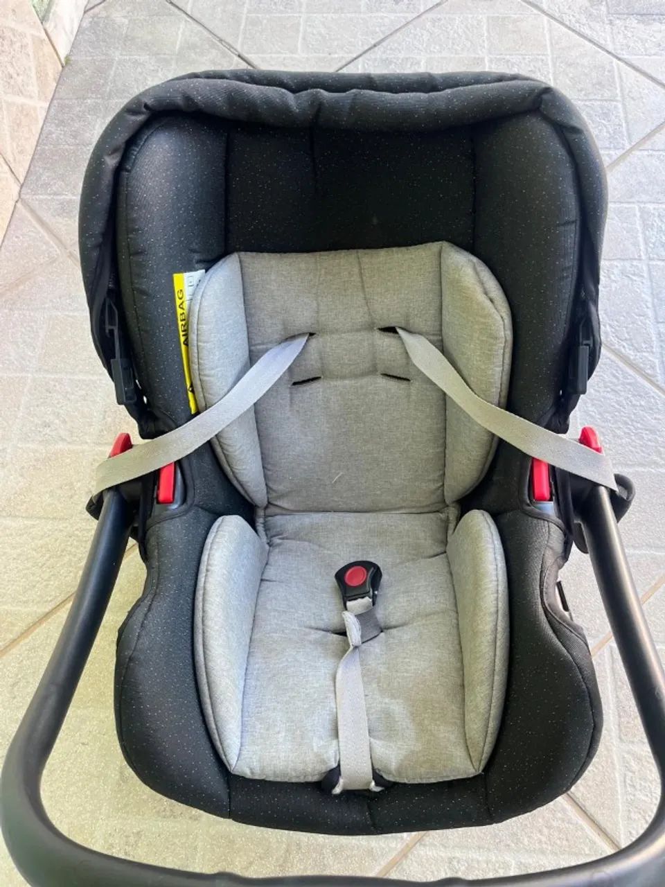 Bebê conforto com almofada redutora de assento  - Foto 3