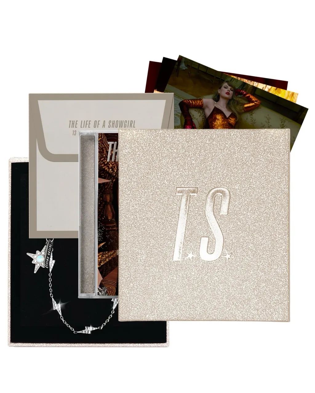 taylor swift the life of a showgirl cd it's beautiful deluxe