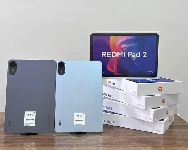 Redmi Pad 2 WI-FI  11 POLEGADAS 256GB+8RAM (Cinza/Verde/Roxo) R$ 1.499,00