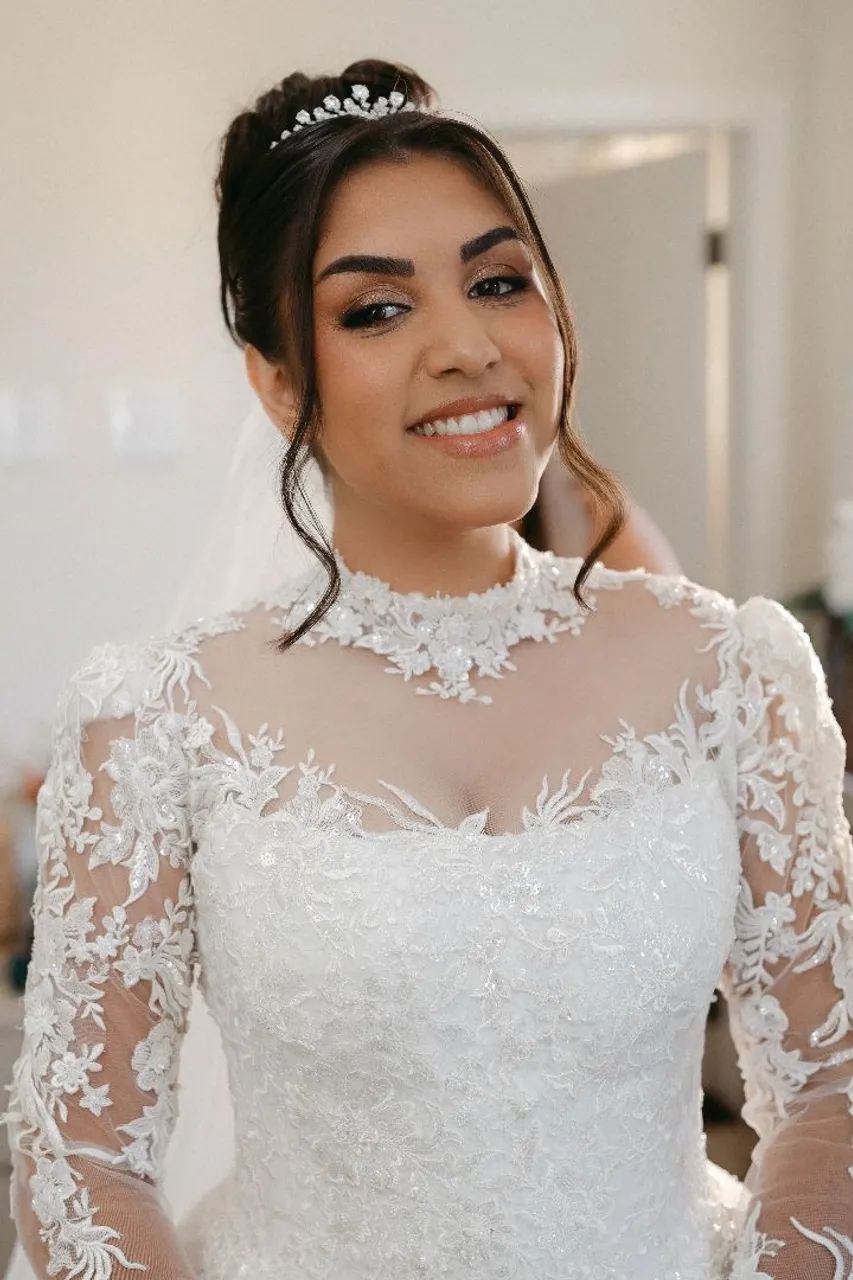 Vestido de Noiva Princesa Contemporânea - Foto 5