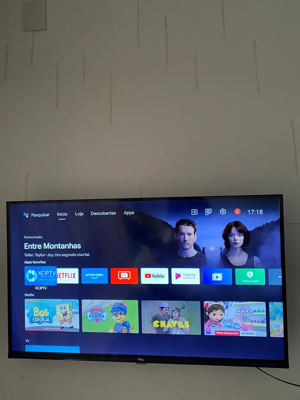 Tv Smart TCL 32 polegadas - borda infinita e comando de voz  - Foto 3