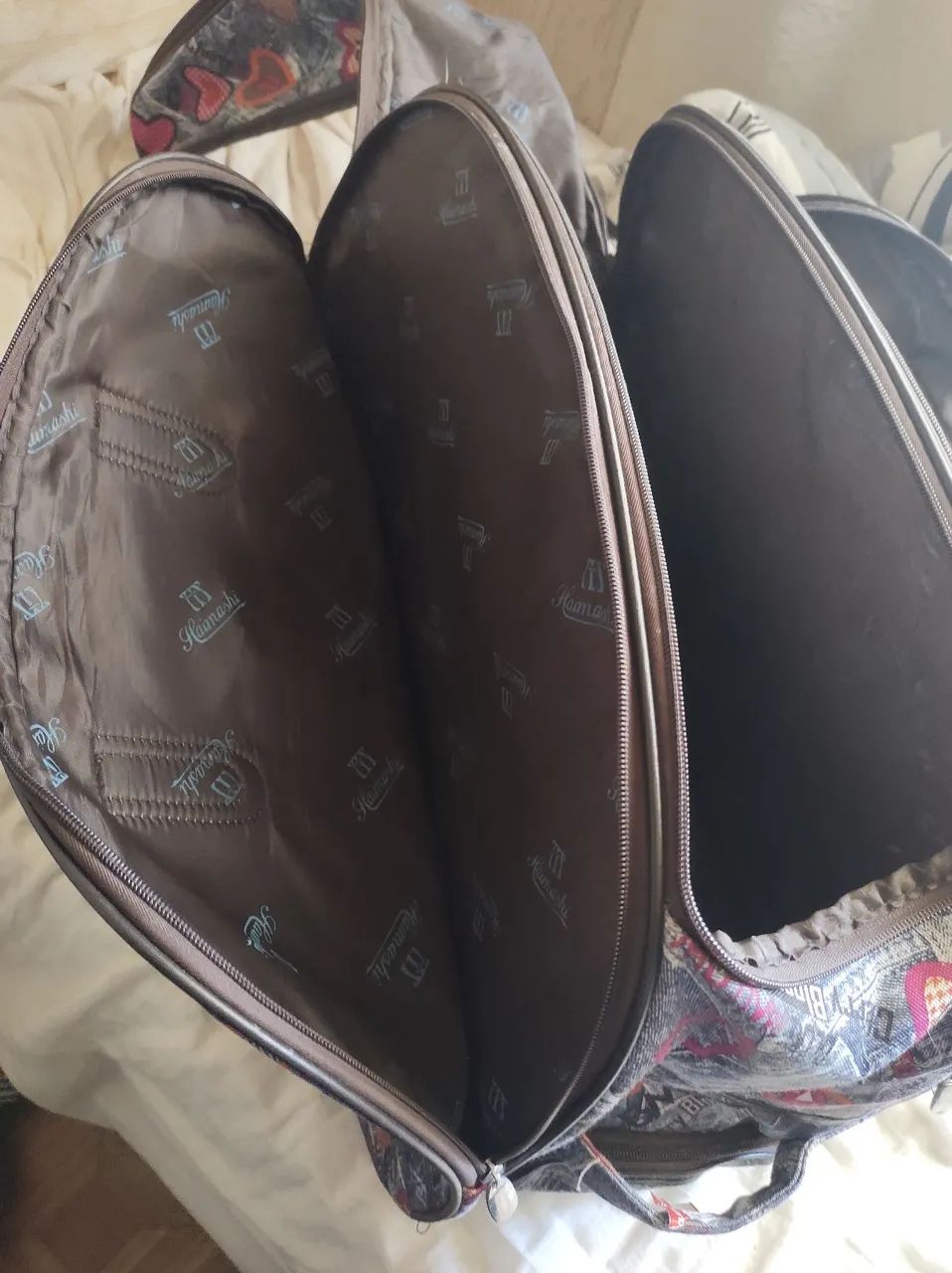 Bolsa de viagem com rodinhas  - Foto 4