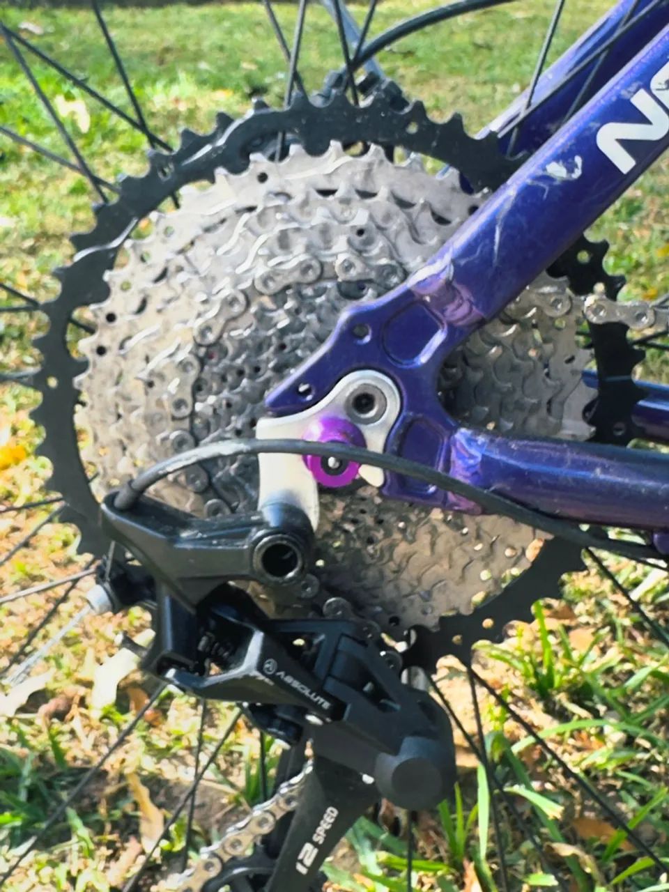 Bike absolute roxa  - Foto 5