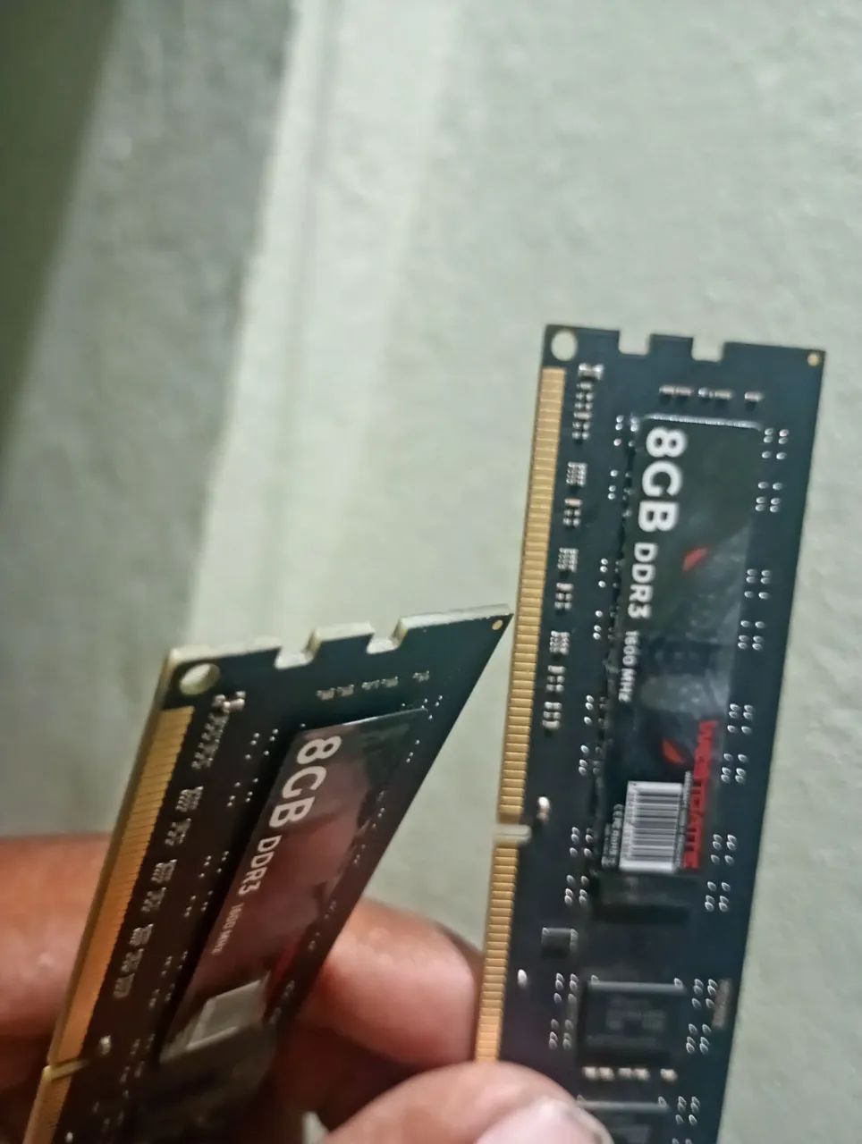 Memória Ram ( 2x 8gb  ) 1600Hz