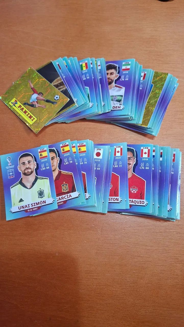 Vendo figurinhas da Copa 2022 0,80 cada ( qualquer figurinha )