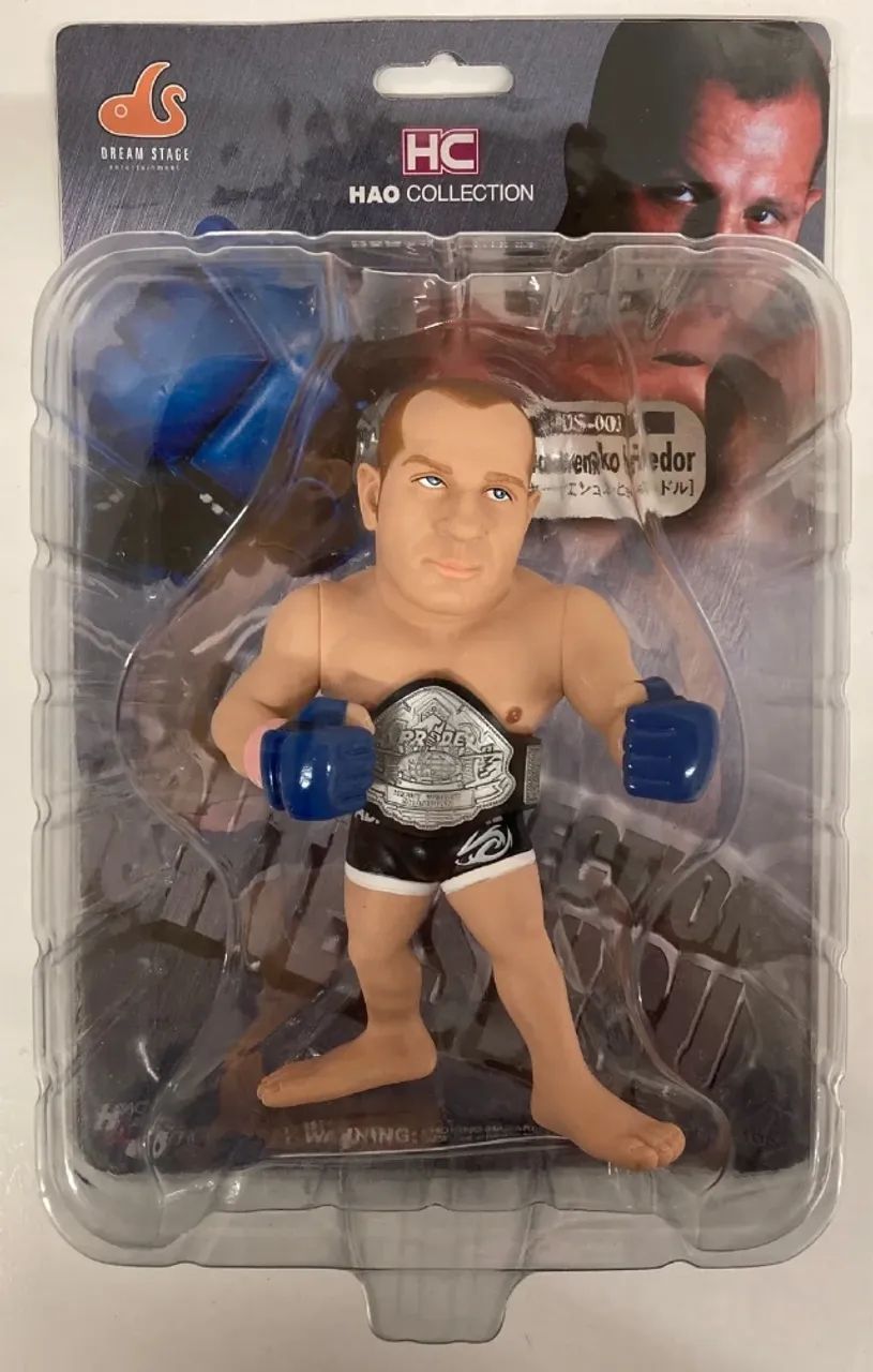 Boneco Fedor Emelianenko Pride HAO Novo na Caixa LEIA