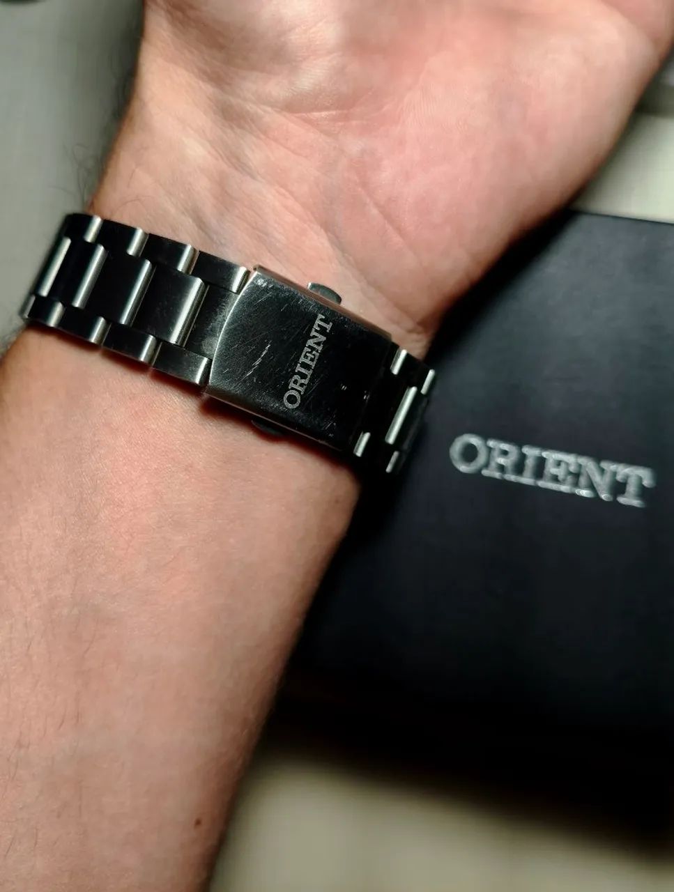 Relógio Orient Solartech masculino  - Foto 3