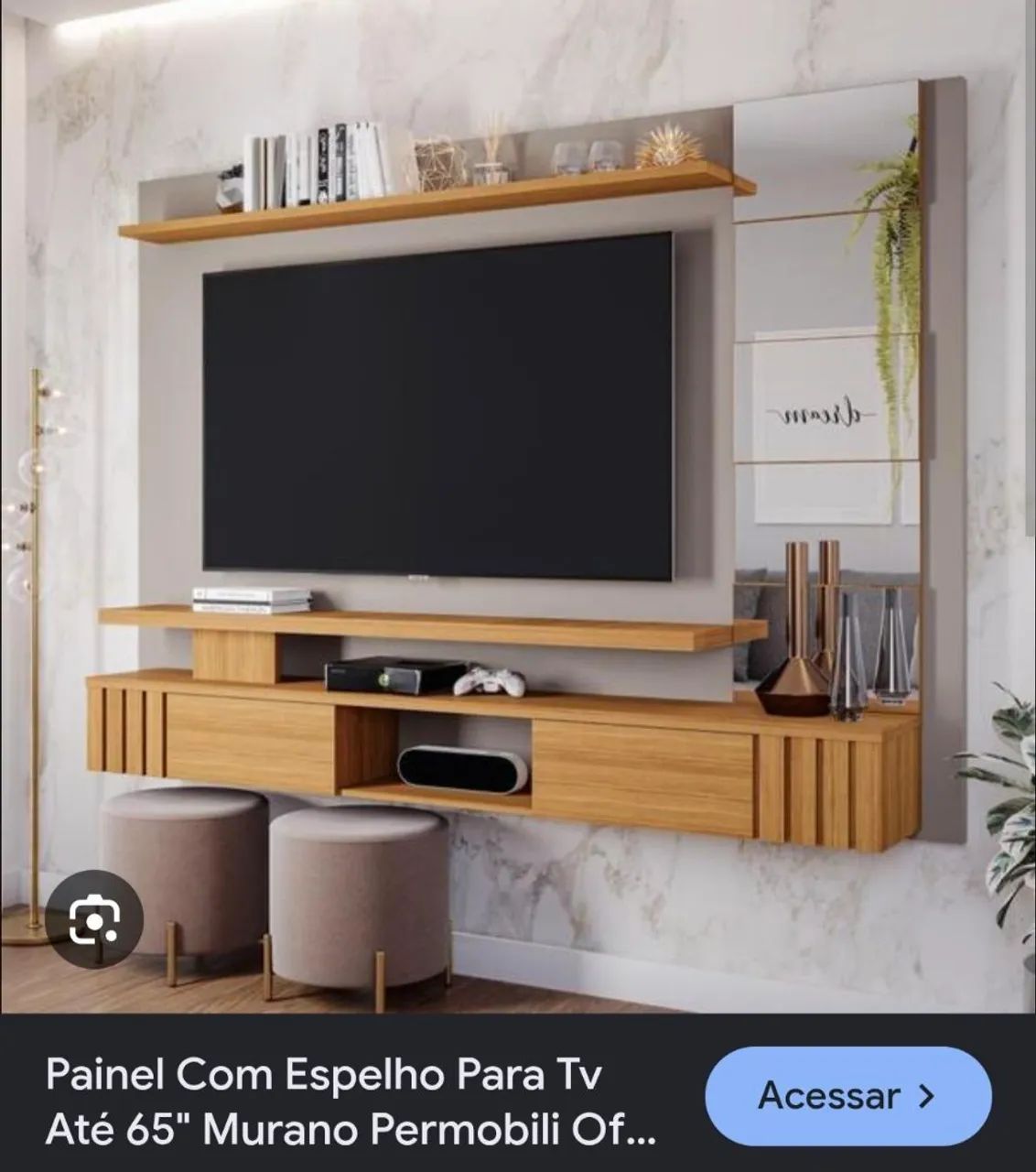 Painel de TV Chumbo/Savana 
