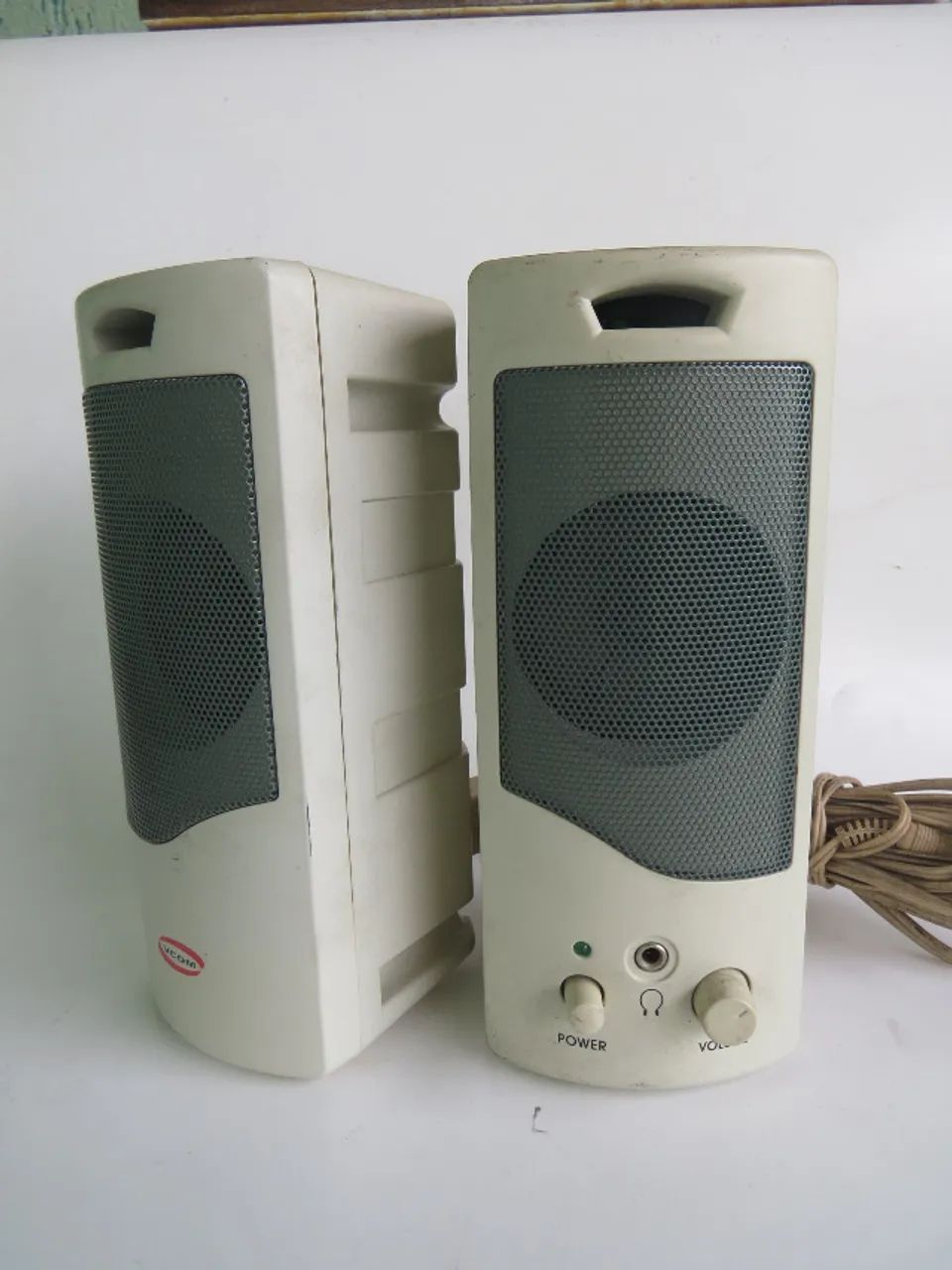 caixa de som para computador antigo vcom - Foto 4