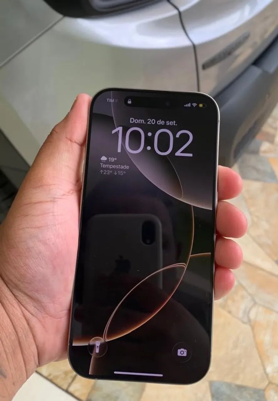 iPhone 16 pro - Titânio natural  - Foto 4