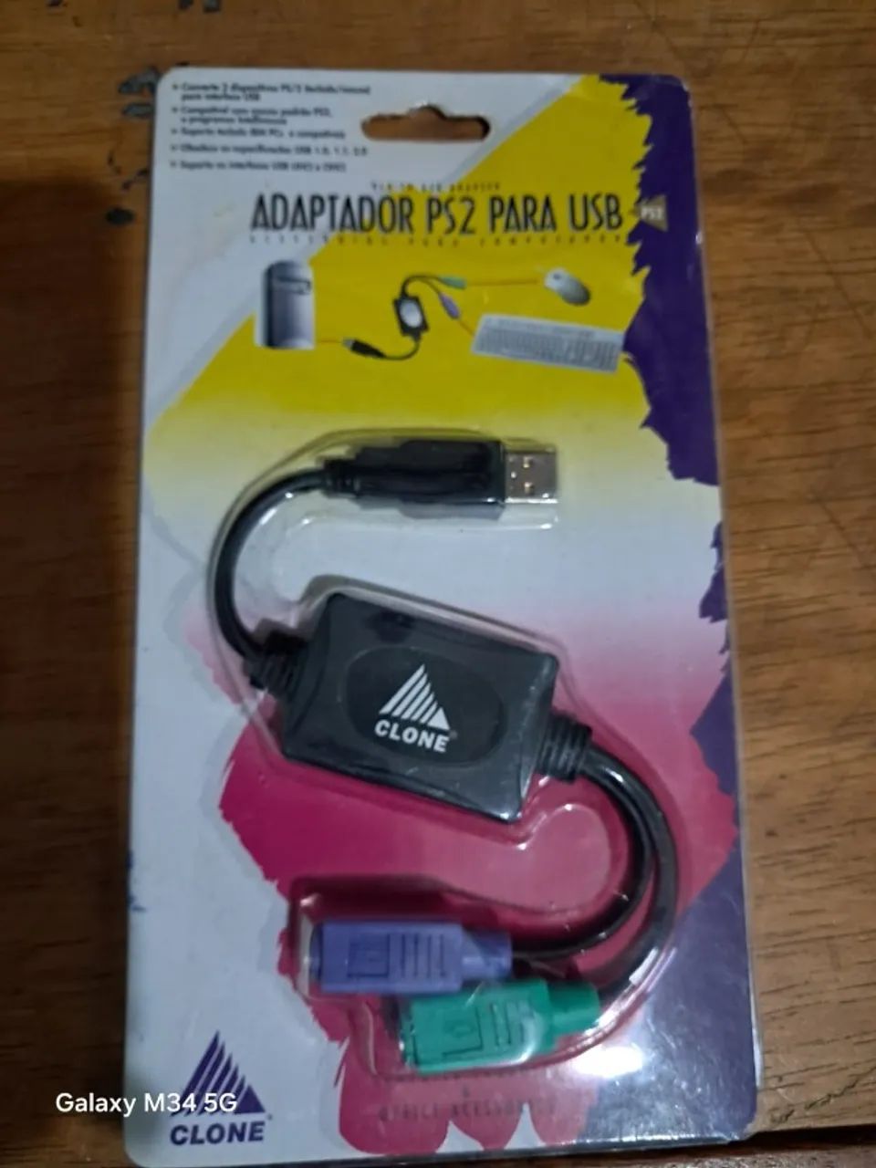 Adaptador PS2 para USB Clone