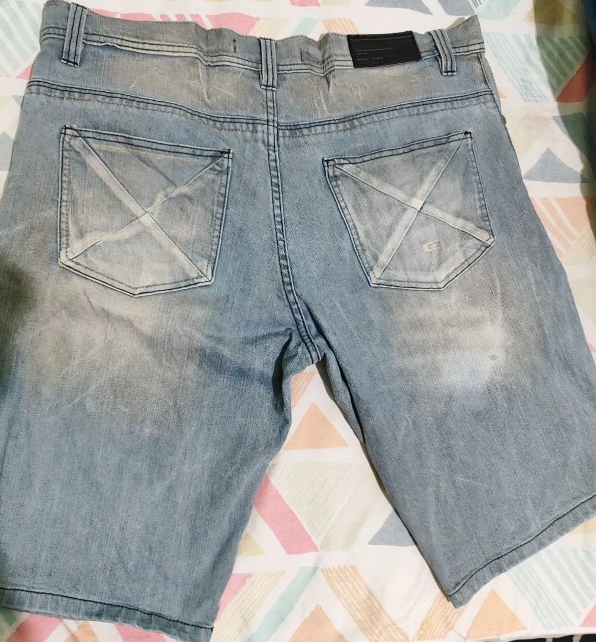 Bermuda Jeans Oakley, raridade !! - Foto 3