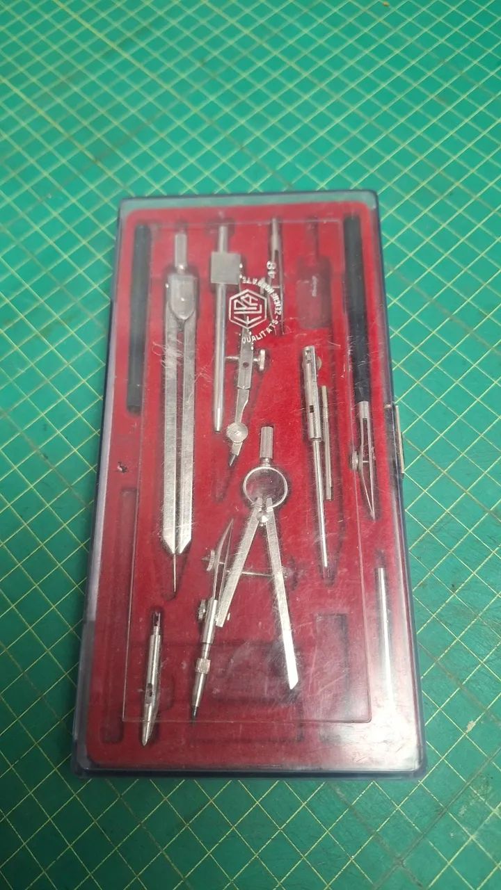 Conjunto de compassos antigo elpa  - Foto 5