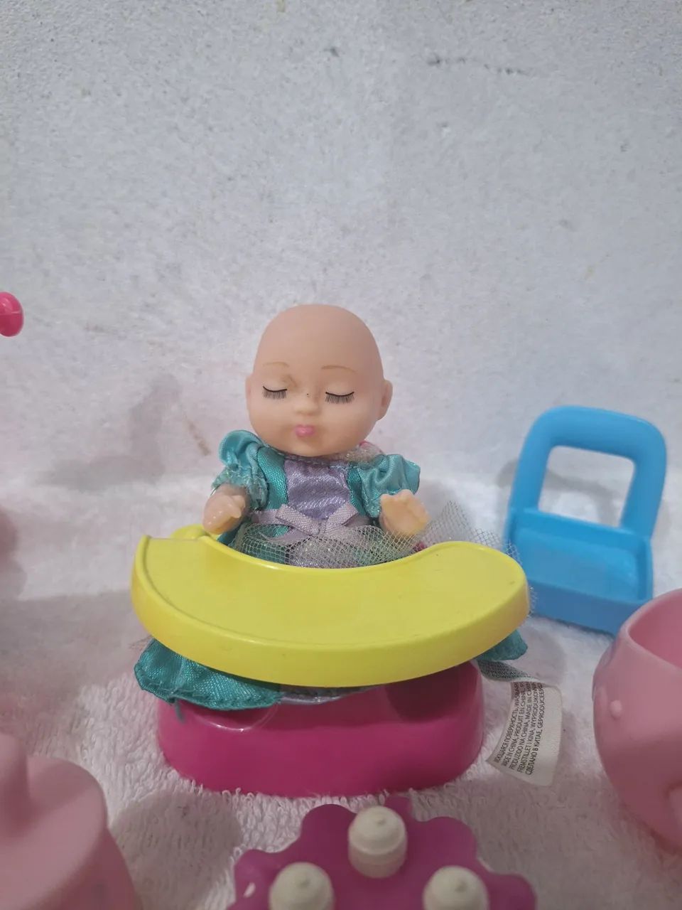 Combo boneca bebê mini e acessórios  - Foto 2
