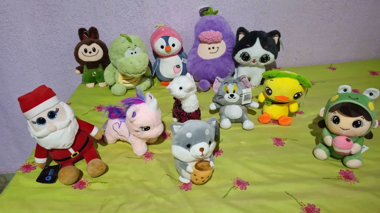 Pelúcias novas 