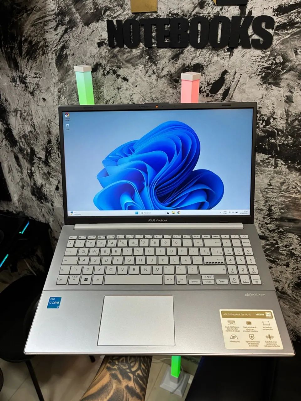 Notebook i3 12ger/8gb/256gb ssd - Foto 3