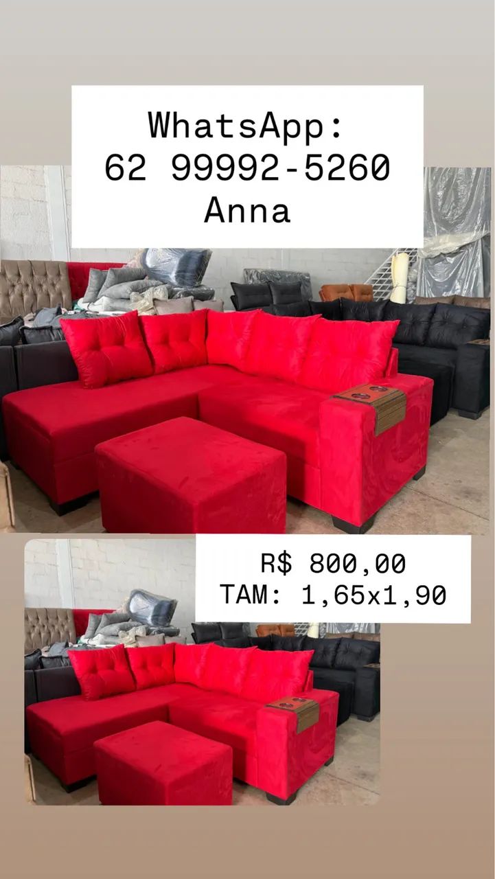 Sofá novo pronta entrega (?)?