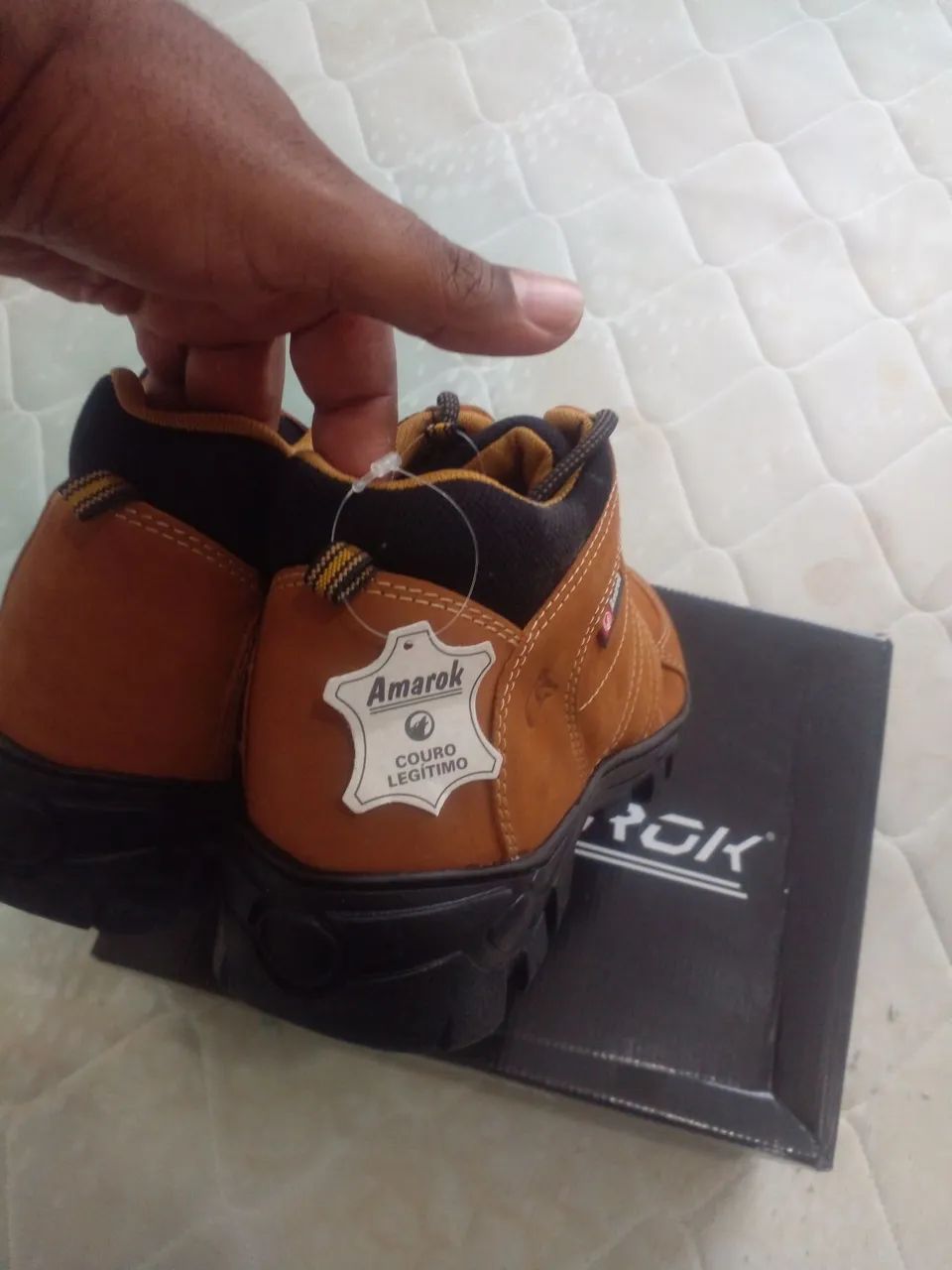 Bota Amarok Couro Legitimo  - Foto 5