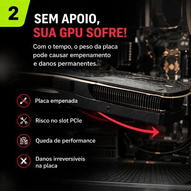 Suporte placa de vídeo GPU - Foto 2