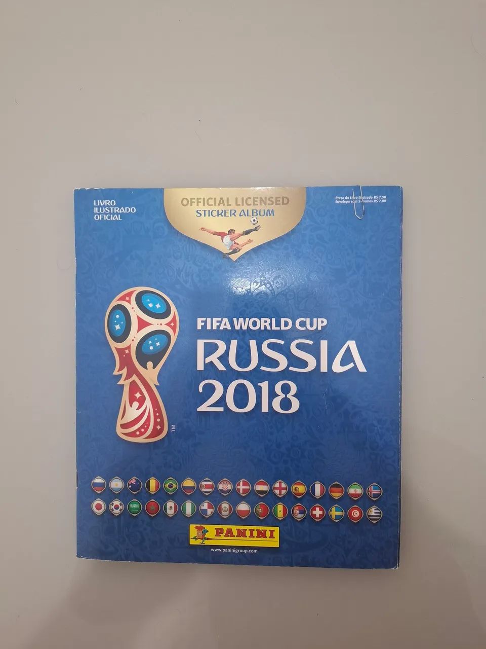 Álbum da copa de 2018 completo