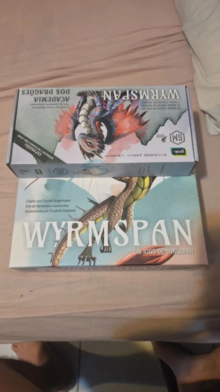 Wyrmspan + Expanção+Moedas de matal