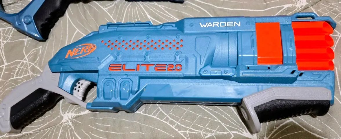 Kit Nerf Lançadores + Pistolas + 40 Dardos - Foto 3