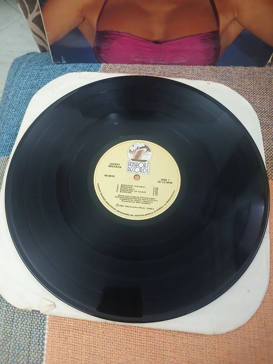 Disco de vinil!! Banda Accept!! - Foto 3