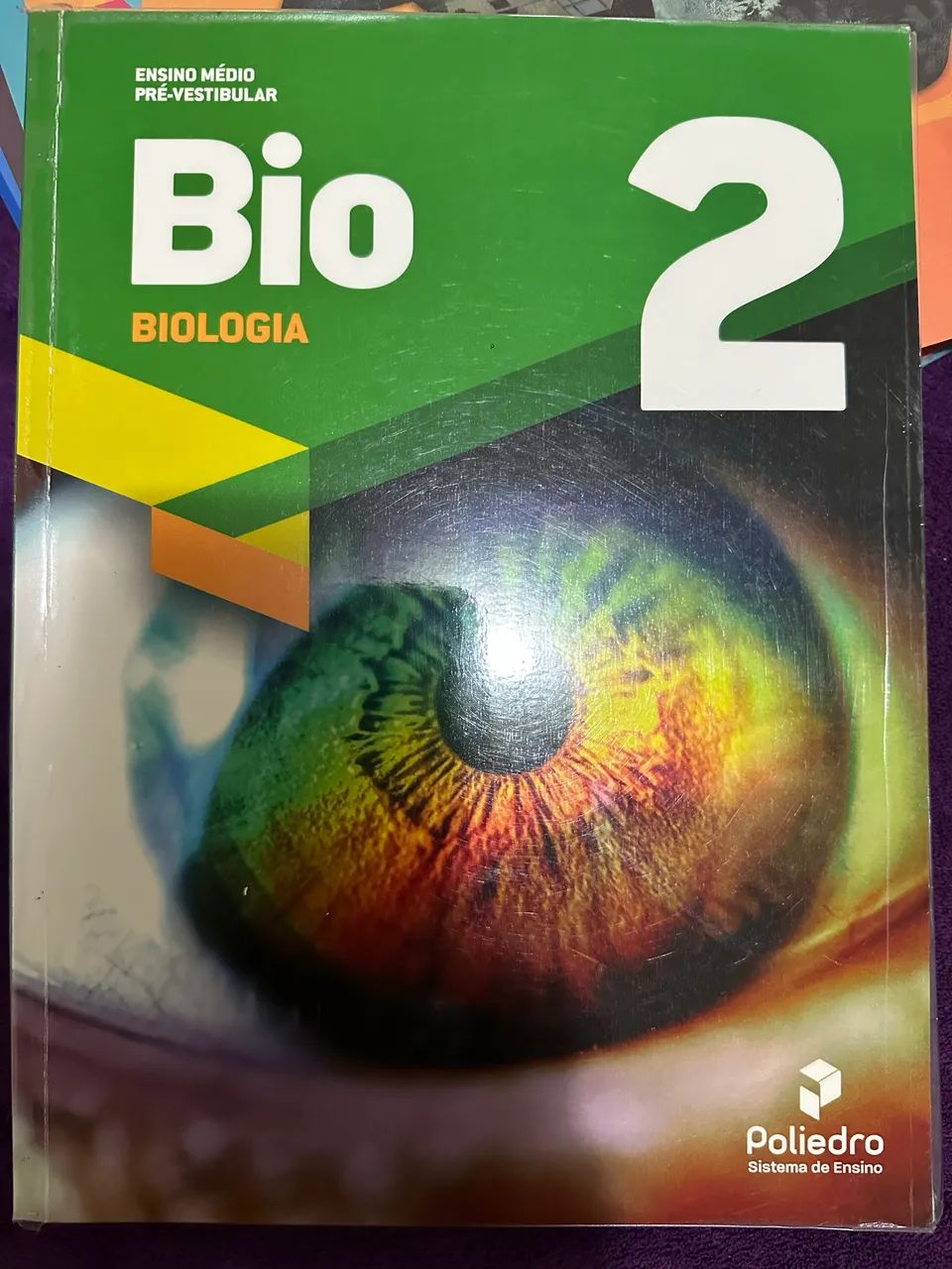 Livros de biologia poliedro pré vestibular médio Enem medicina - Foto 3