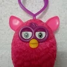 Boneco Furby Rosa McDonalds 2014 (Usado)
