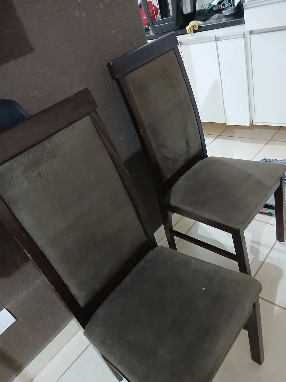 Mesa de vidro com4 cadeiras - Foto 5