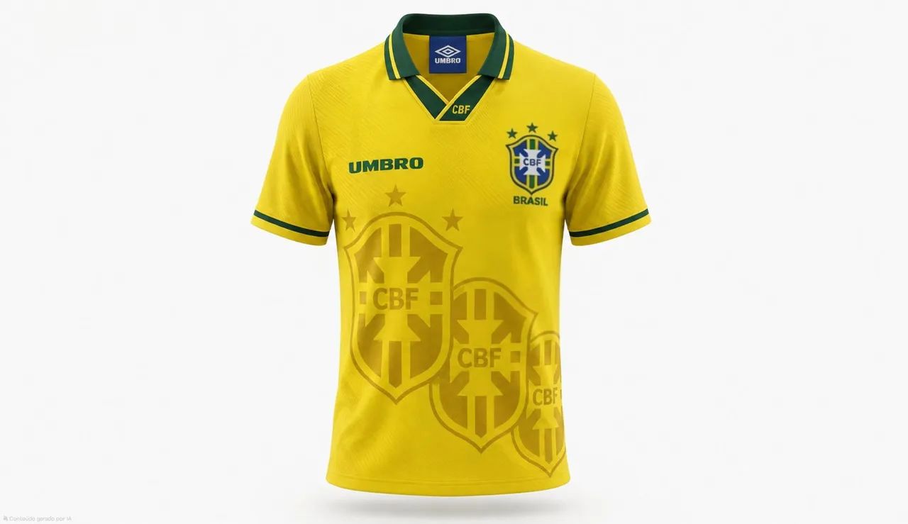 Camisa do Brasim 1994 Retro (G e GG)