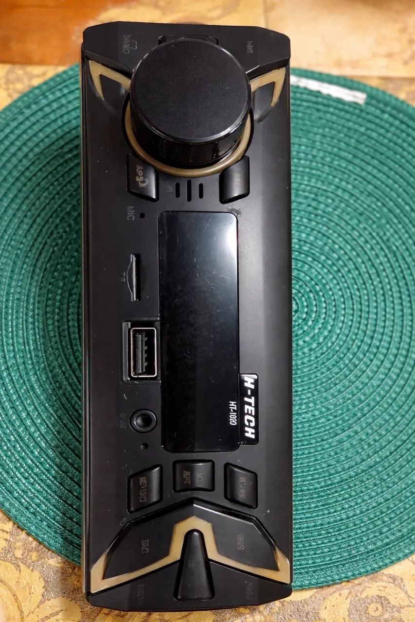 Aparelho de som automotivo H-TECH Bluetooth USB AUX - Foto 3