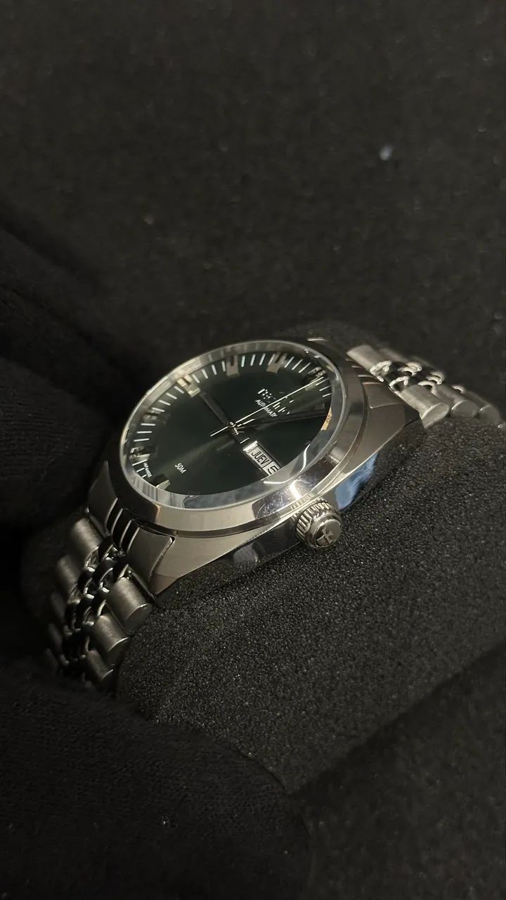 Technos Automático Day-Date verde 8205OO/1V  - Foto 3