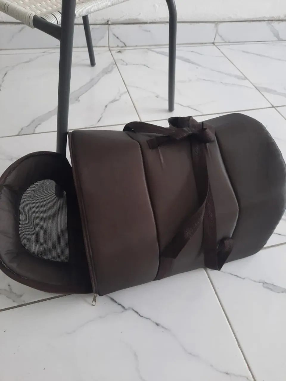 CAIXA DE TRANSPORTE PARA CACHORRO OU GATO FLEXIVEL NOVA - Foto 2