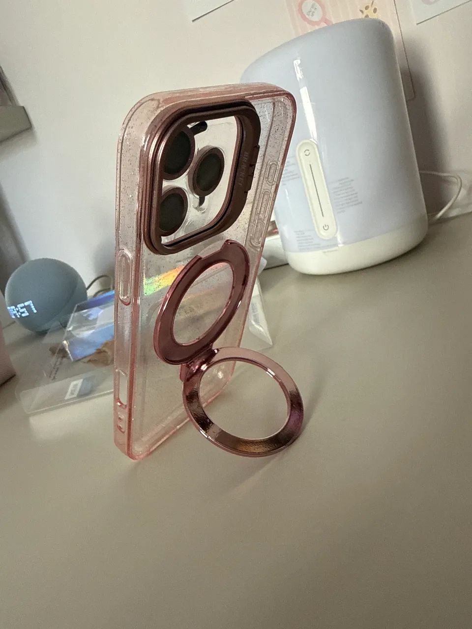 Capinha Iphone 16 pro max + película de câmera - Foto 4