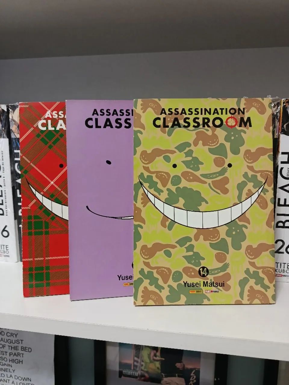 Mangás Assassination Classroom (vol. 14, 15 e 16)