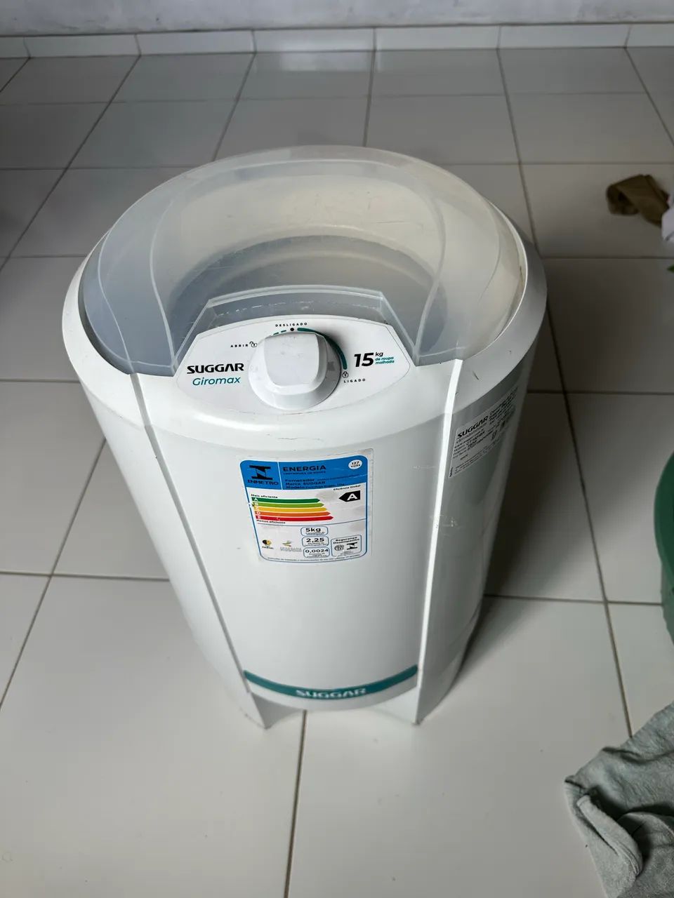 Tanquinho e centrifuga 