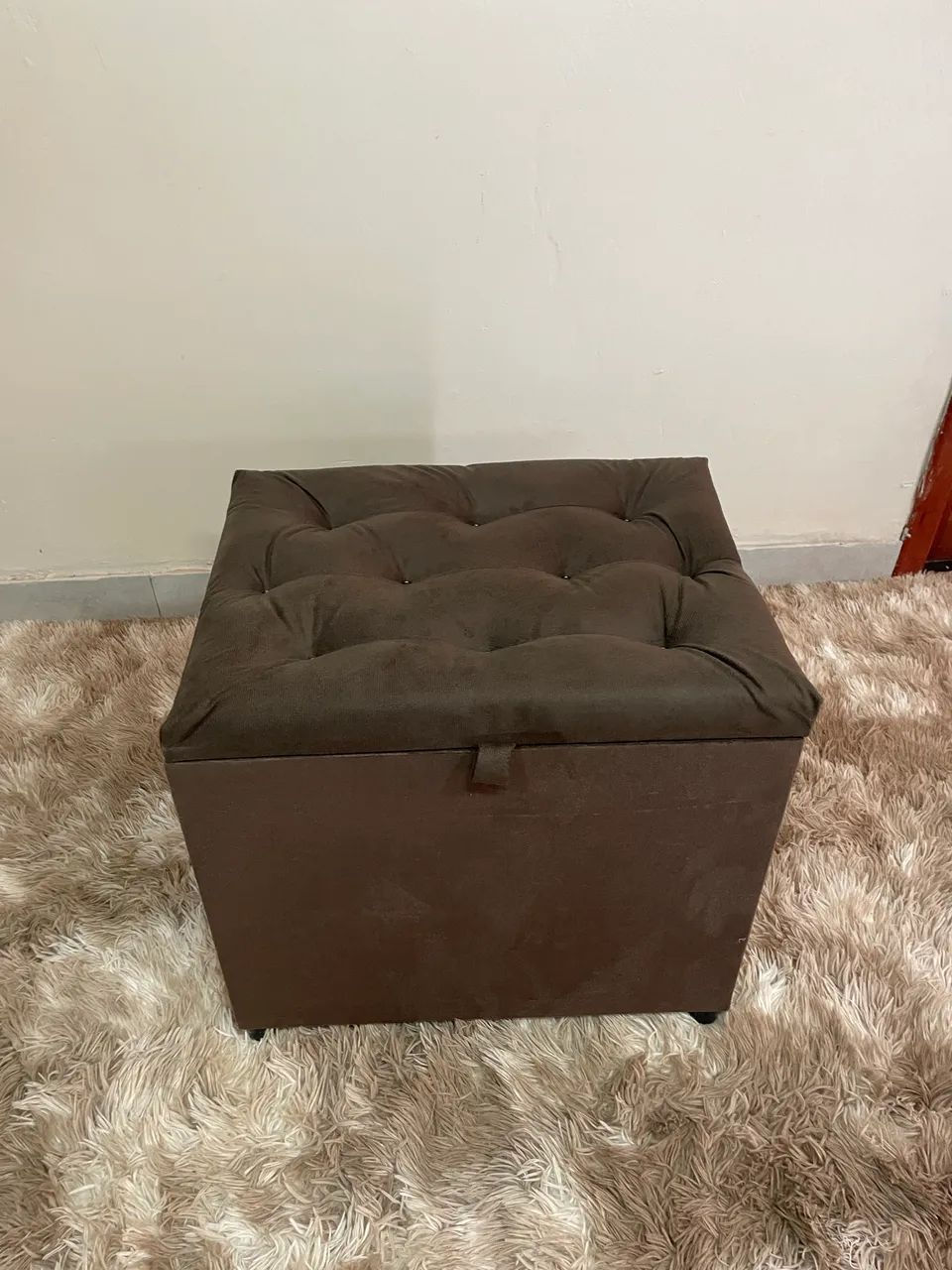 Puff Baú - Marrom