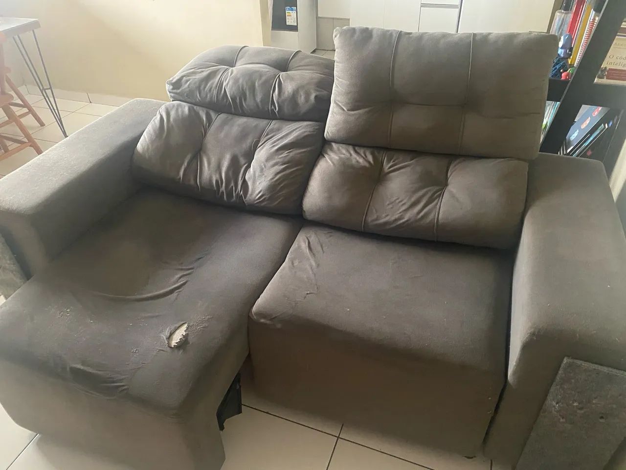 Sofá retrátil e reclinável - Foto 4