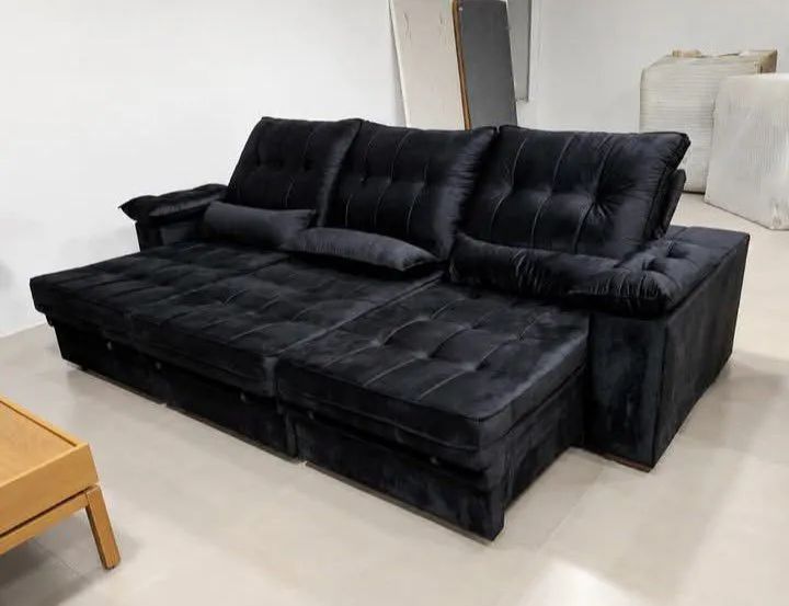 Sofá Retrátil e Reclinável Modular Premium! 