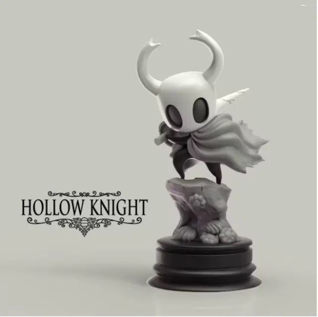 Boneco hollow knight o cavaleiro 11cm com caixa