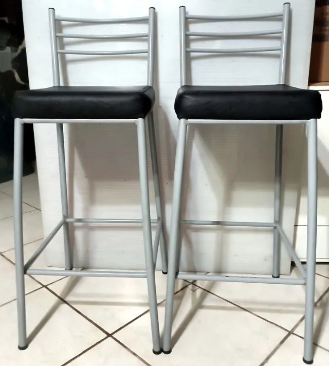 Kit 2 bancos 75 cm  - Foto 2