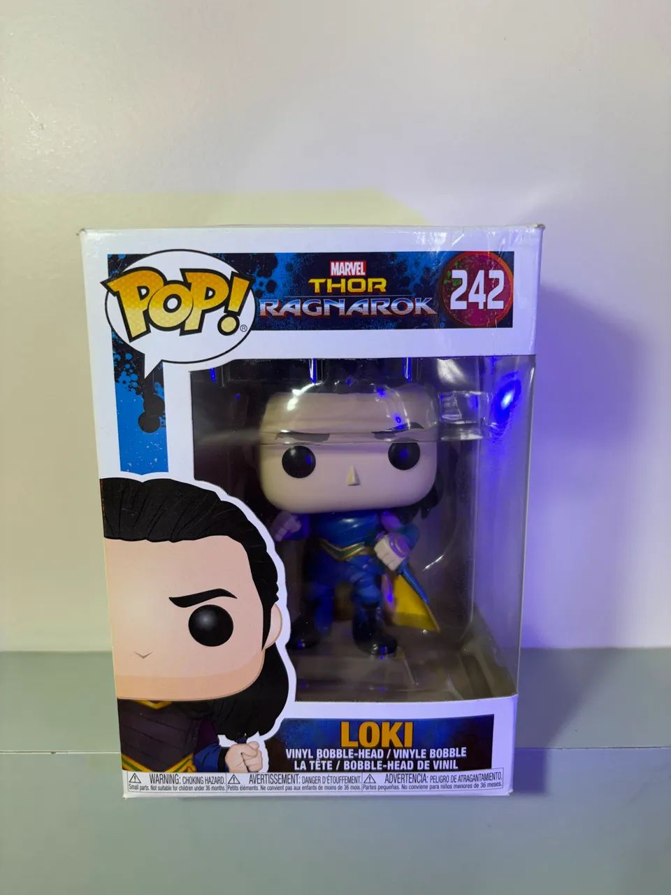 Funko Pop Loki #242 - Thor Ragnarok com Caixa Original