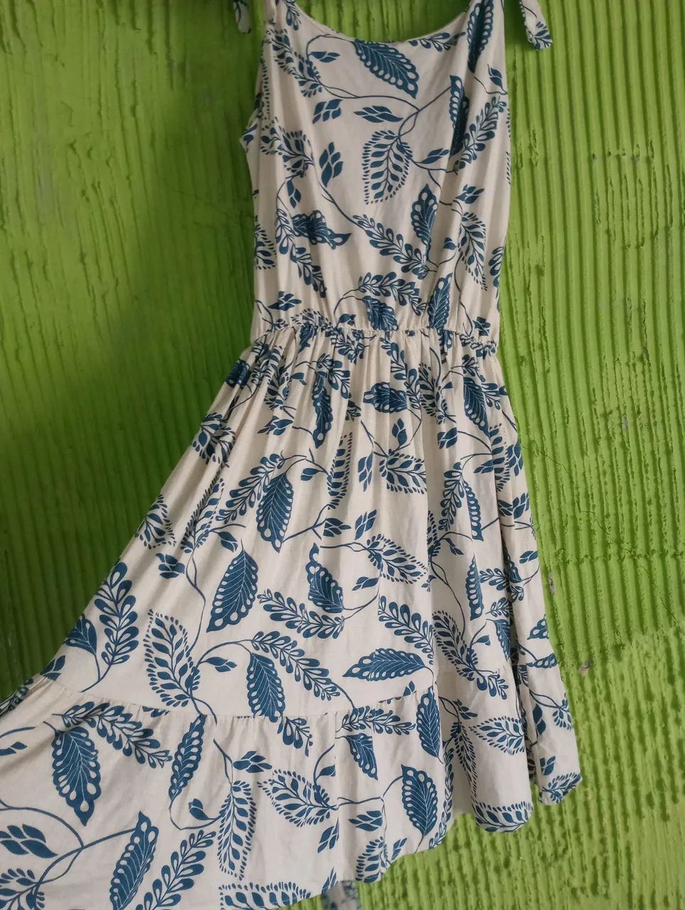 Vestido longo floral 