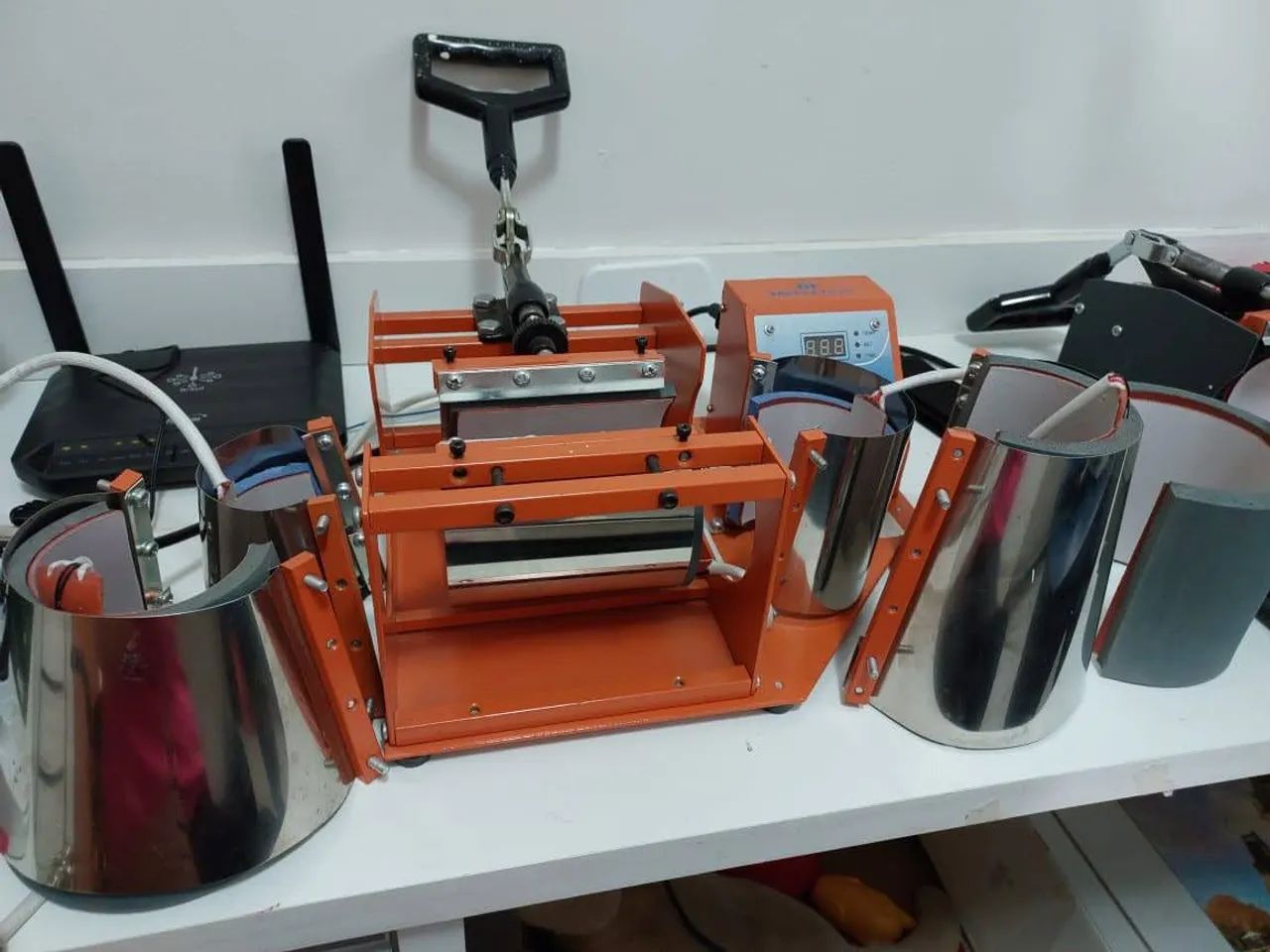 Prensa de silkar canecas MECOLOUR PREMIUM 