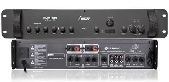 amplificador para som ambiente
