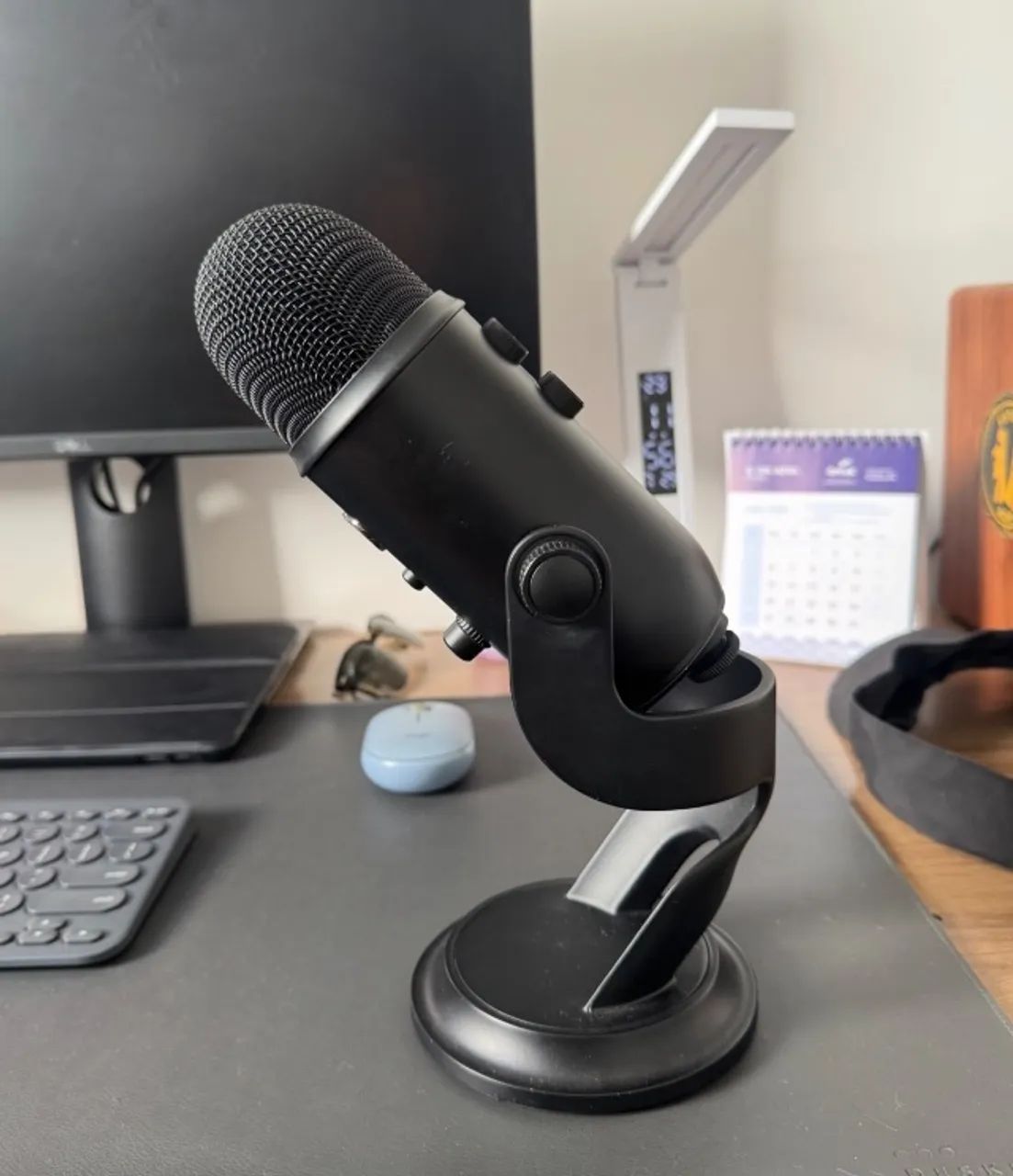 Microfone Blue Yeti Preto - Excelente Estado