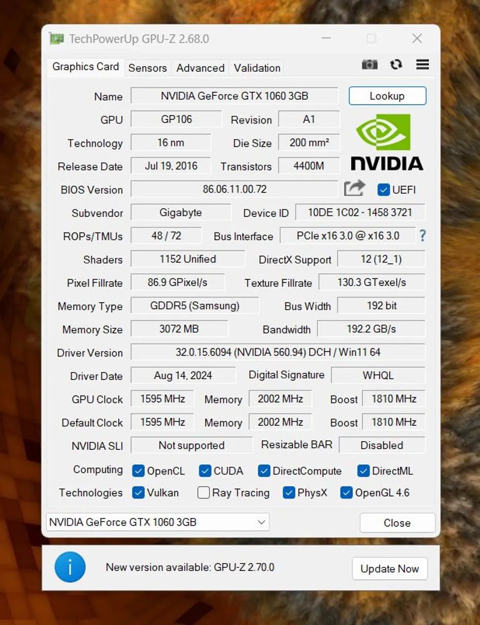 Gtx 1060 3gb - Foto 2